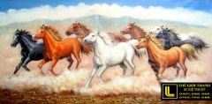 Tranh sơn dầu mã đáo thành công 46